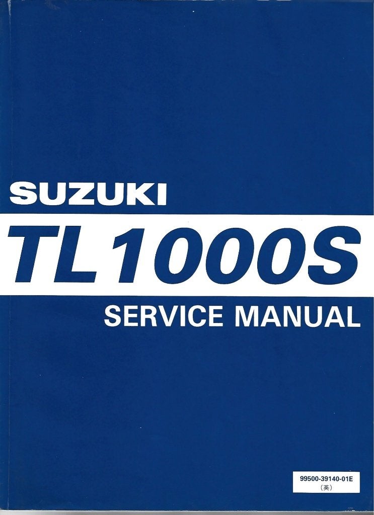 Suzuki TL1000 S service manual (4806z) motor, Motoren, Handleidingen en Instructieboekjes, Verzenden, Suzuki