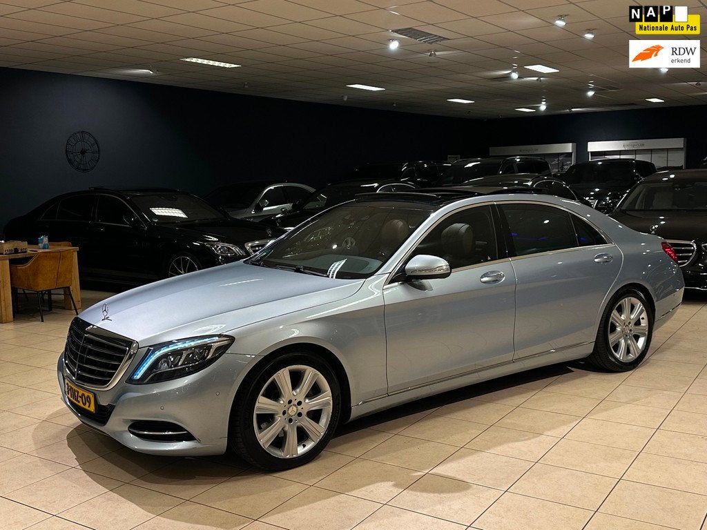 Mercedes-Benz S-klasse S350 d LANG|NAP|3xTV|MASSAGE|TREKHAAK, Automaat, Achterwielaandrijving, Euro 6, 259 pk