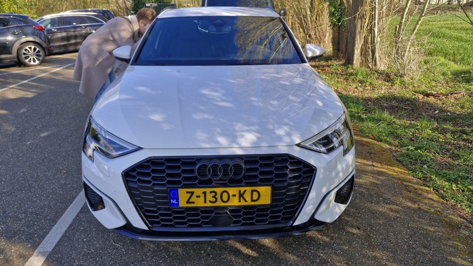 Audi A3 40 Tfsi e - 2 x S-line black edition, Auto's, Audi, Zwart, 4 cilinders, 1535 kg, Leder en Stof