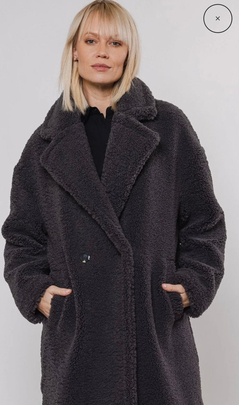 RINO & PELLE | winterjas teddy | XXL/2XL 44 (46) | NIEUW, Verzenden, Nieuw, Grijs