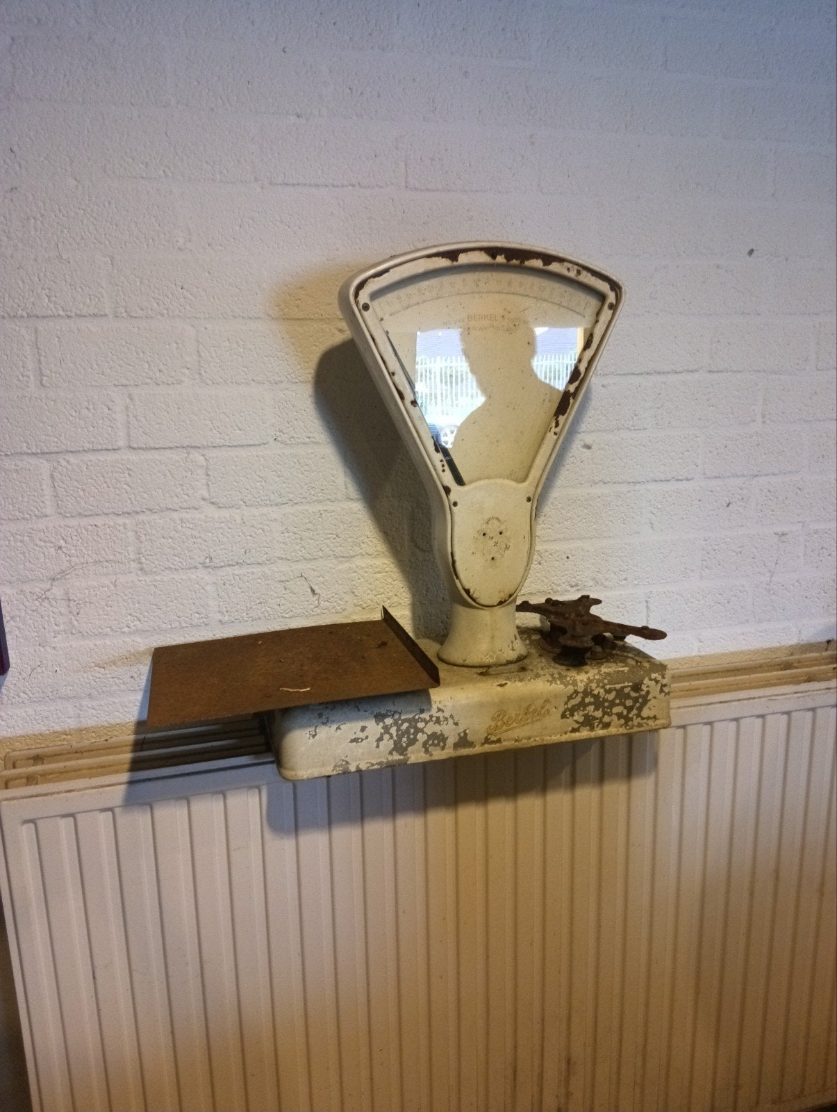 Antieke Berkel weegschaal - Decoratief object, Ophalen