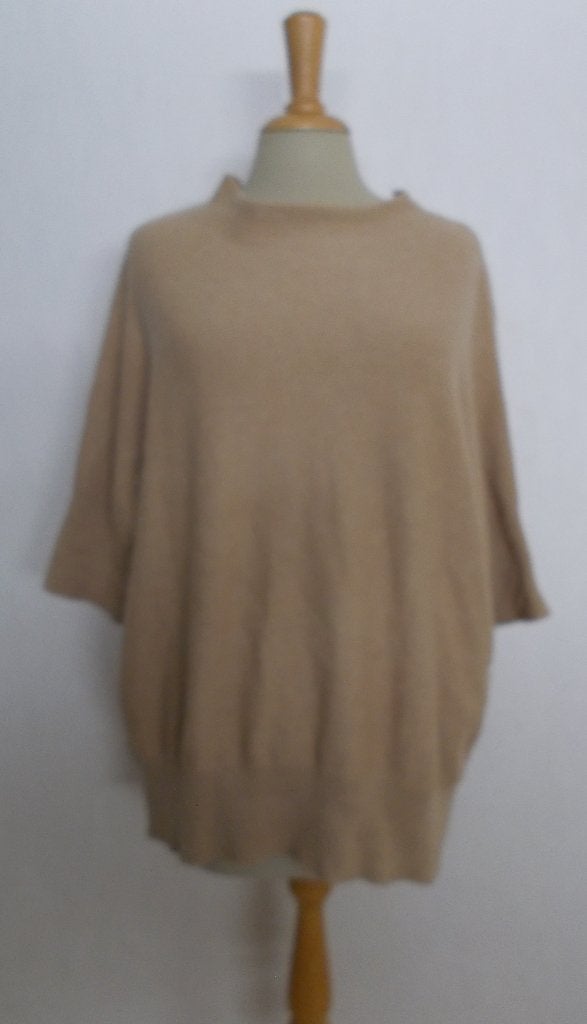 Mooie zachte soepele merino wol mix trui van Purdey! 44, Verzenden, Zo goed als nieuw, Maat 42/44 (L), Bruin