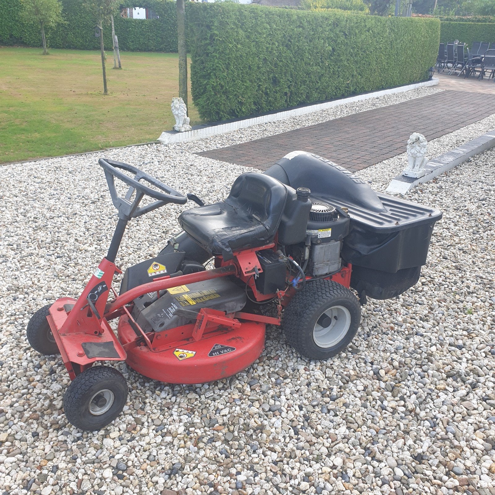 snapper zitmaaier met vangbak, Tuin en Terras, Zitmaaiers, Ophalen of Verzenden
