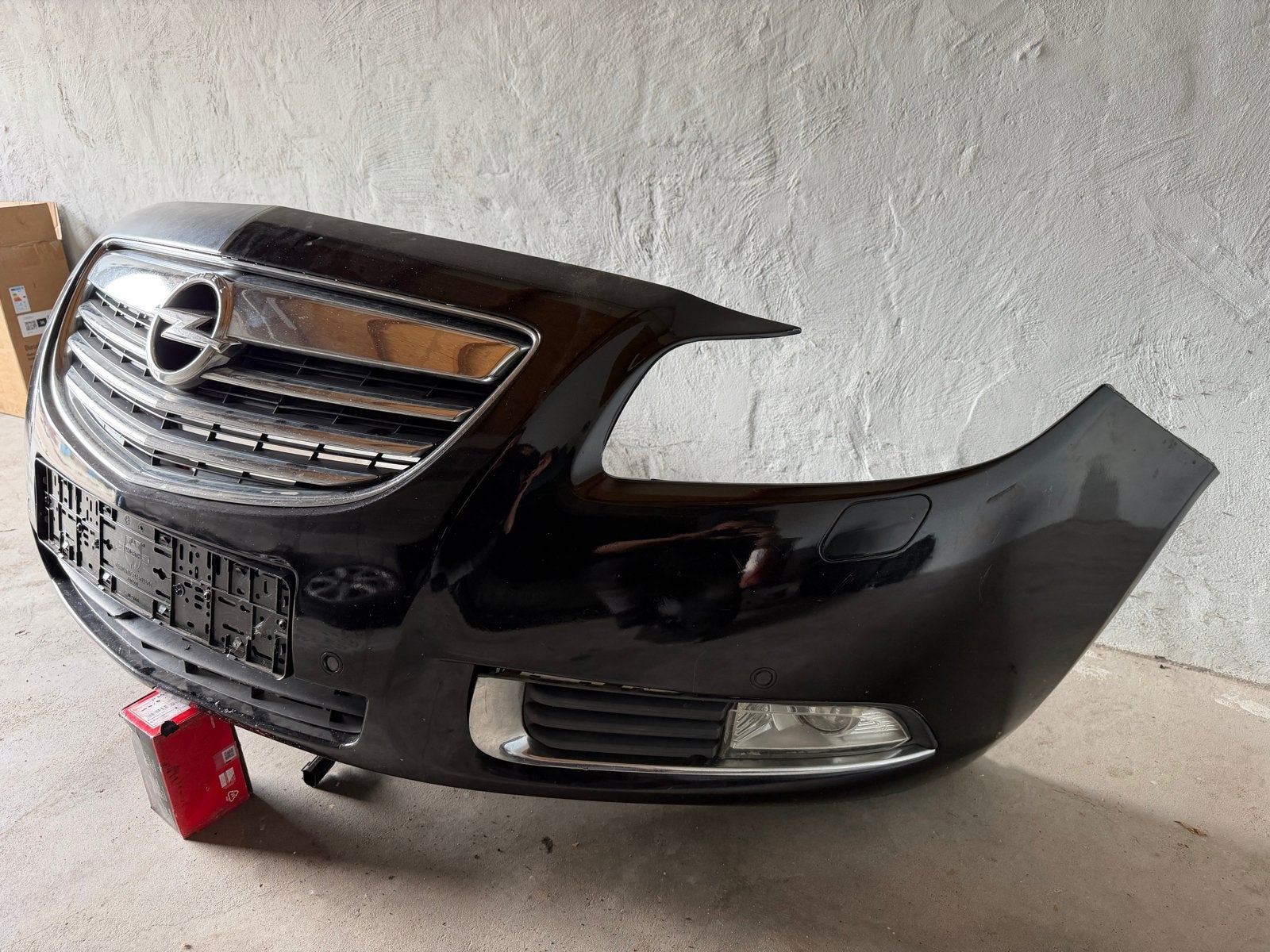 Opel Insignia voorbumper Zwart, Auto-onderdelen, Gebruikt, Voor, Opel, Ophalen of Verzenden
