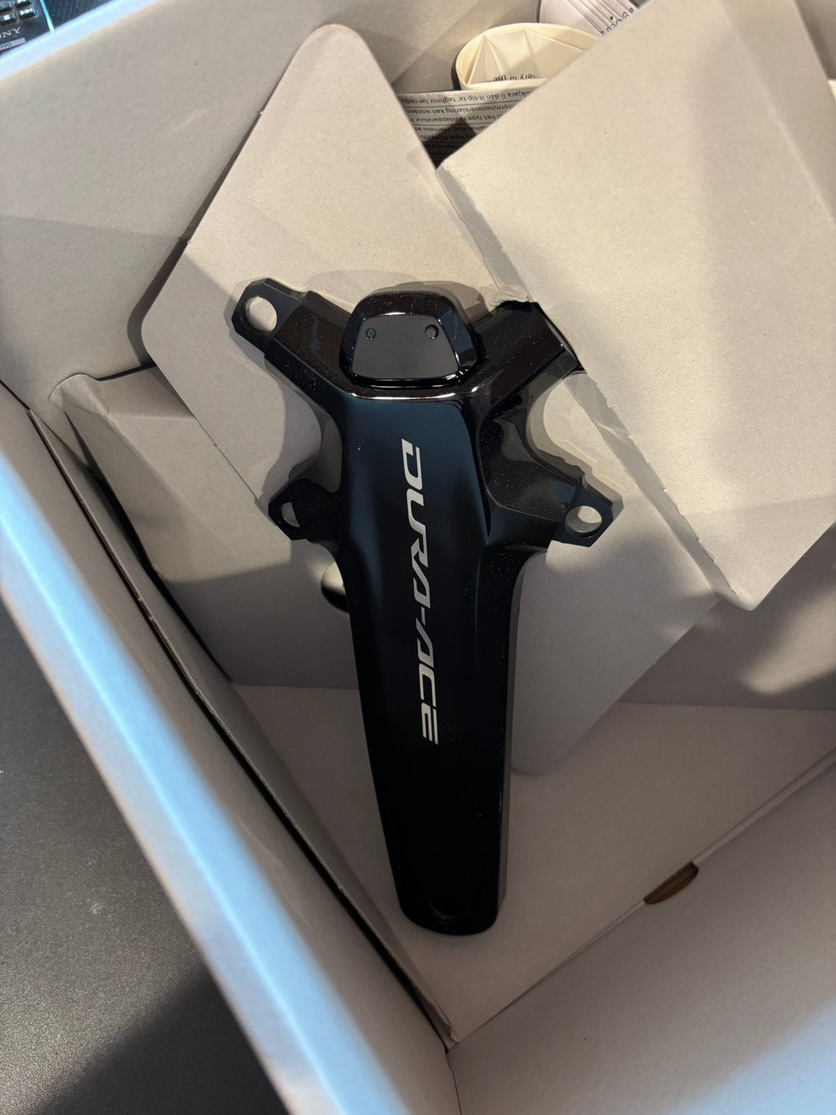 Shimano Dura-ace crankset FC-R9200 p powermeter 172,5 NIEUW, Crankstel of Pedalen, Nieuw, Ophalen of Verzenden, Aluminium