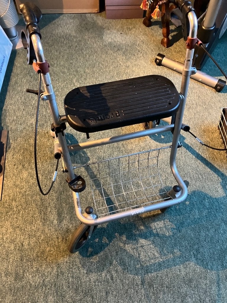 Rollator, Diversen, Ophalen, Opvouwbaar, Gebruikt