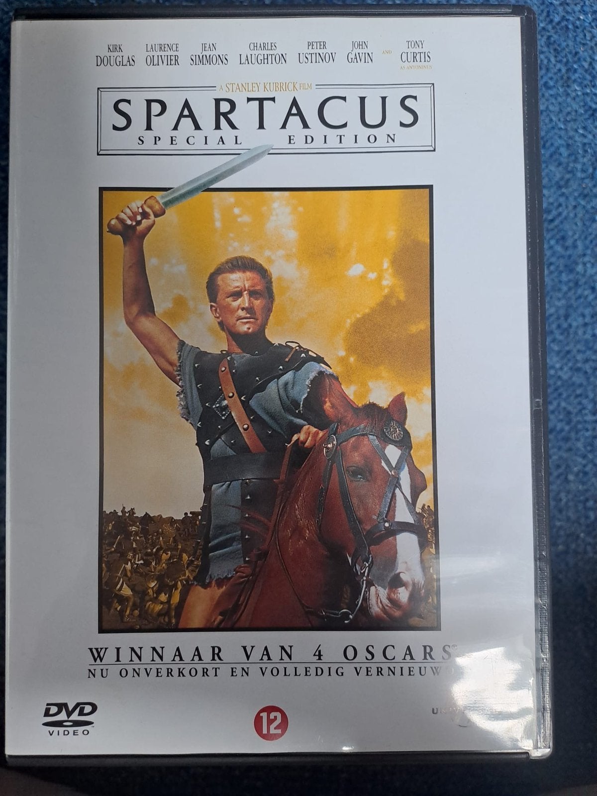 Spartacus (dvd), Ophalen of Verzenden, Zo goed als nieuw