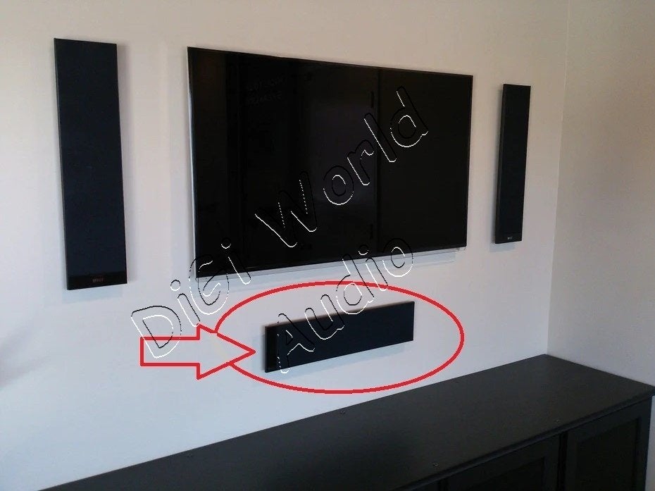 KEF T301C 3 weg ultra slanke centerspreaker, Geschikt voor surround/home cinema, Ophalen of Verzenden, Zo goed als nieuw, Center speaker