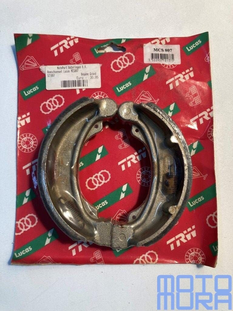TRW MCS807 remschoenen set Honda CB 250 1978 - 1982 CB 400 C, -, -, Nieuw, Ophalen of Verzenden