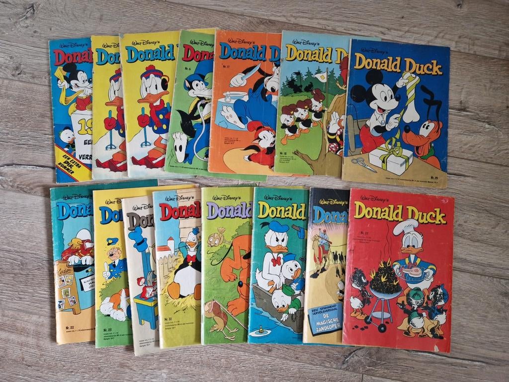 15 Donald Ducks uit 1978, Boeken, Gelezen, Europa, Ophalen of Verzenden, Meerdere comics