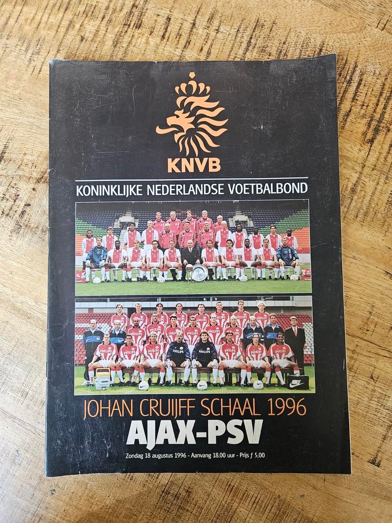 KNVB Johan Cruijff schaal 1996, Ophalen of Verzenden
