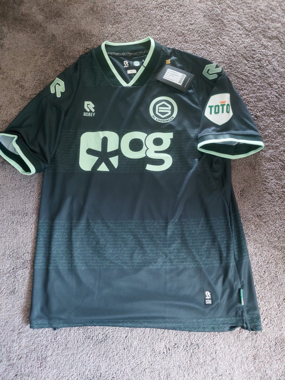 Fc groningen shirt Blokzijl, Maat XL, Ophalen of Verzenden, Nieuw, Shirt