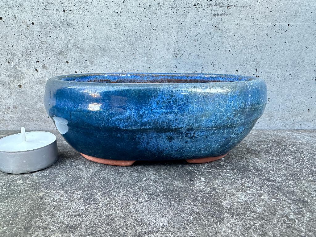 Bonsai schaal pot 15x11x5,5cm ***, Ophalen of Verzenden, Zo goed als nieuw, Overige vormen, Aardewerk