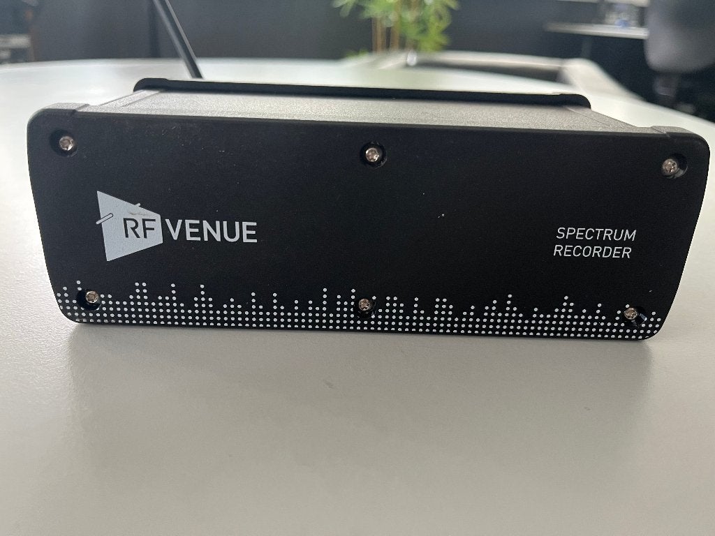 RF Venue Spectrum Recorder, Ophalen of Verzenden, Zo goed als nieuw, Overige typen, Draadloos