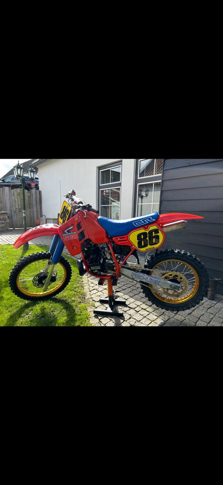 honda cr500 1986, Particulier, Crossmotor