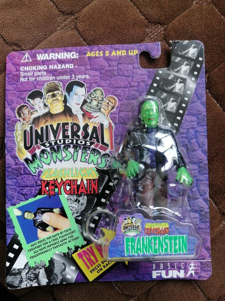 Universal Studios Monsters Frankenstein Sleutelhanger, Ophalen of Verzenden, Nieuw
