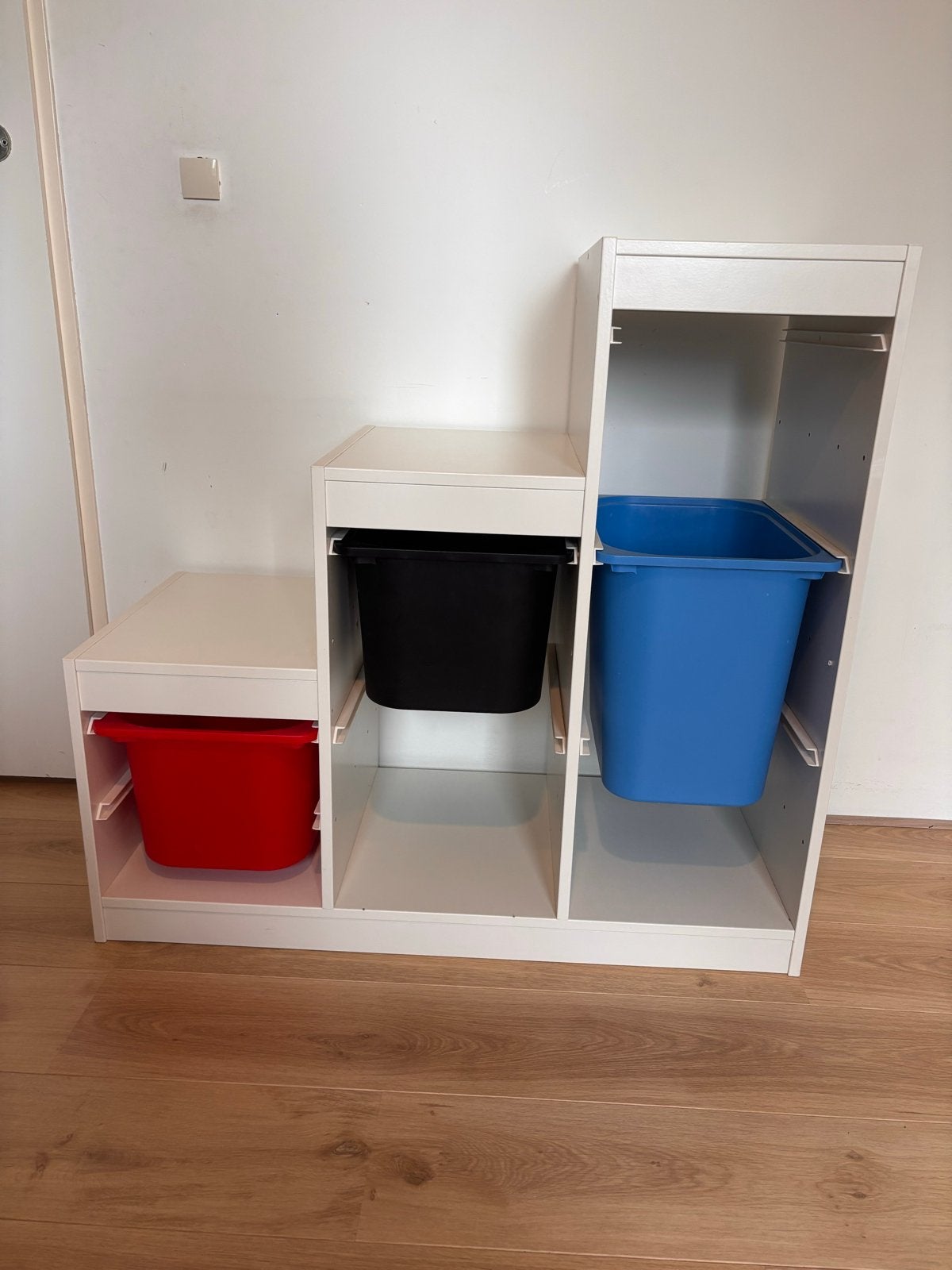 IKEA Trofast Opbergkast met Bakken - Wit, Ophalen, Gebruikt, Kast, 50 tot 70 cm