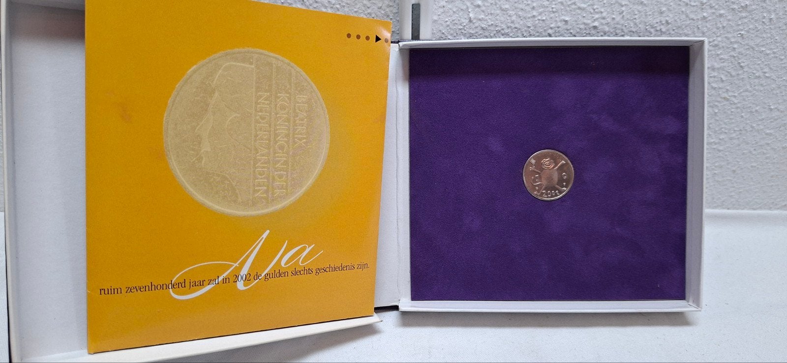 De Laatste Gulden" van Koningin Beatrix uit 2001., Ophalen, Koningin Beatrix, 1 gulden, Losse munt