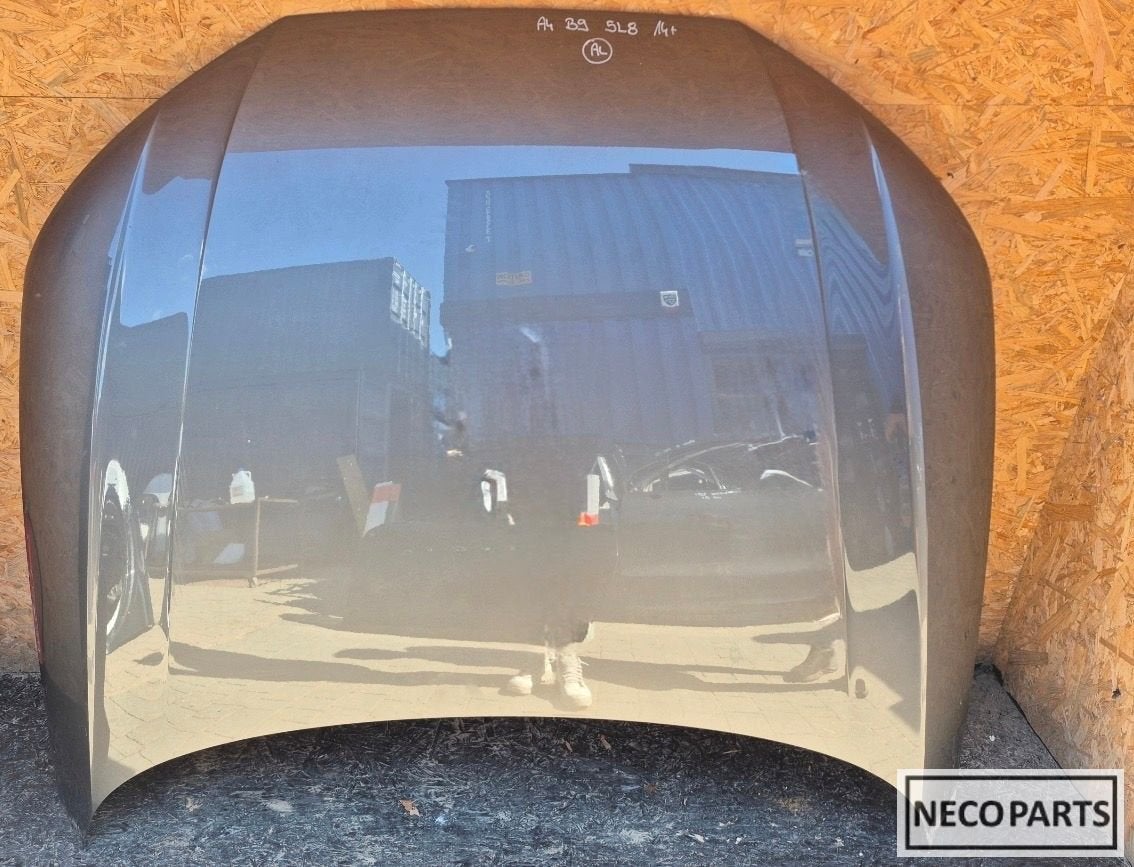 AUDI A4 B9 8W MOTORKAP ORIGINEEL COMPLEET ALLES LEVERBAAR!!, Gebruikt, -, Achter, -