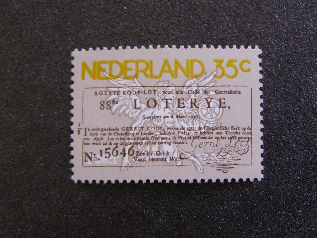 1976: NVPH 1084 250 jaar Staatsloterij; postfris, orig. gom, Ophalen of Verzenden, Na 1940, Postfris