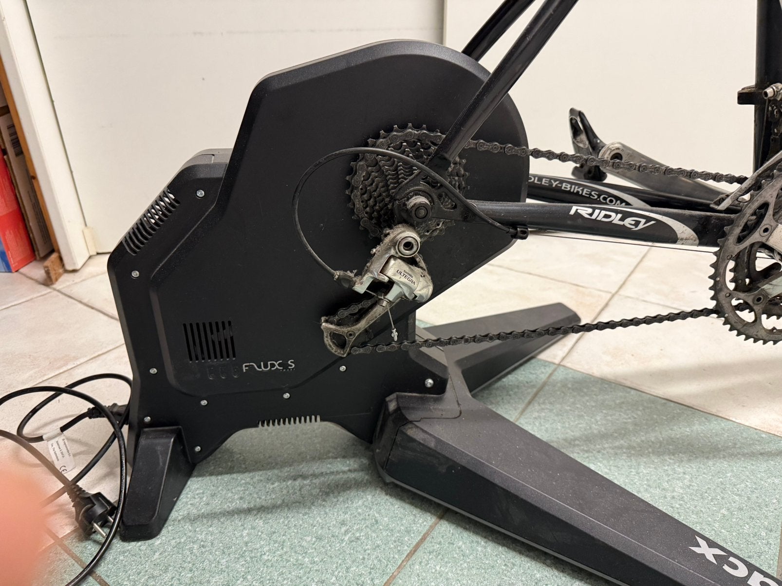 Tacx Flux S, Sport en Fitness, Ophalen, Gebruikt, Overige typen