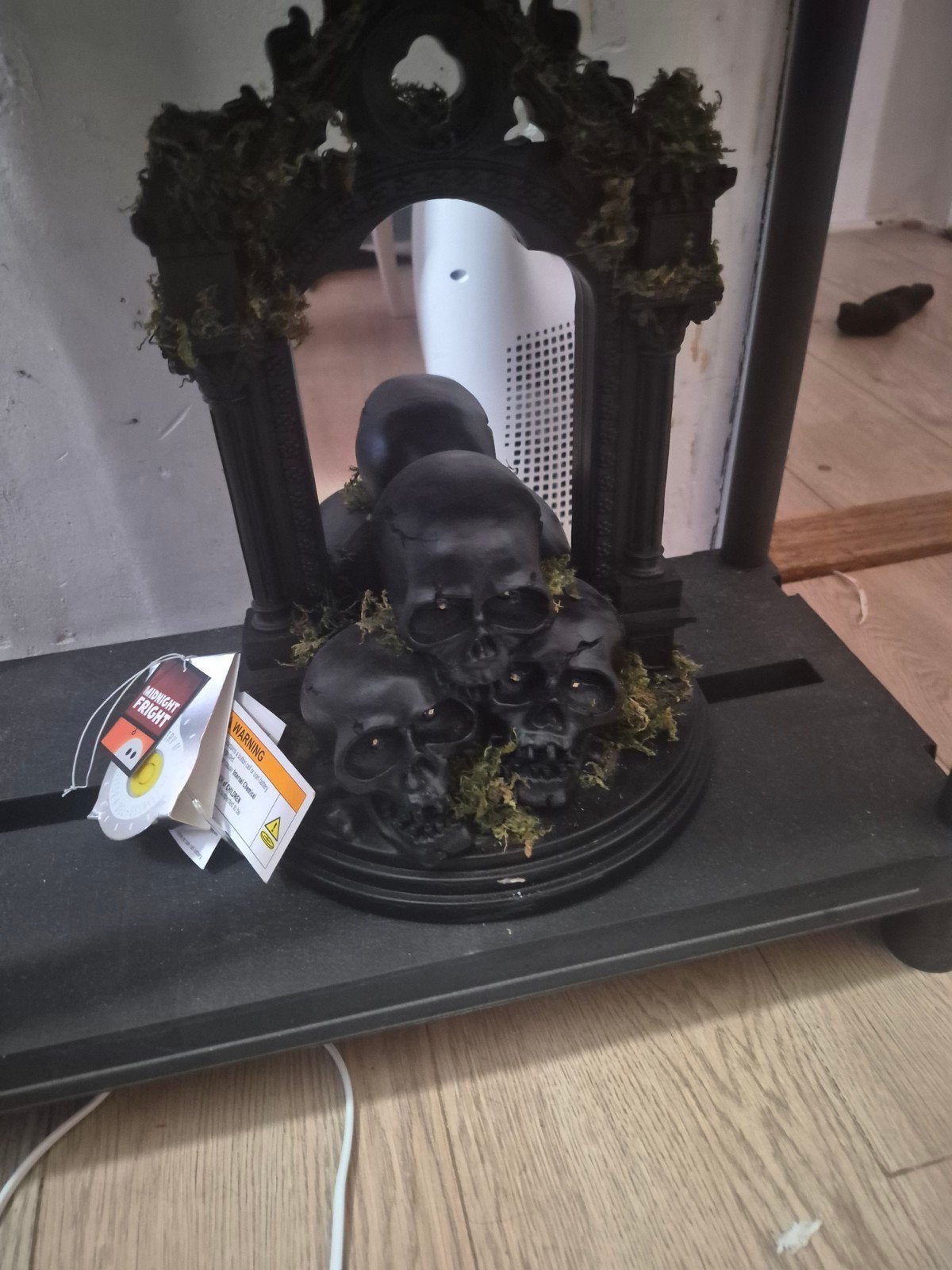 halloween spiegel grafsteen, Ophalen of Verzenden, Nieuw, Versiering, Halloween of Griezel