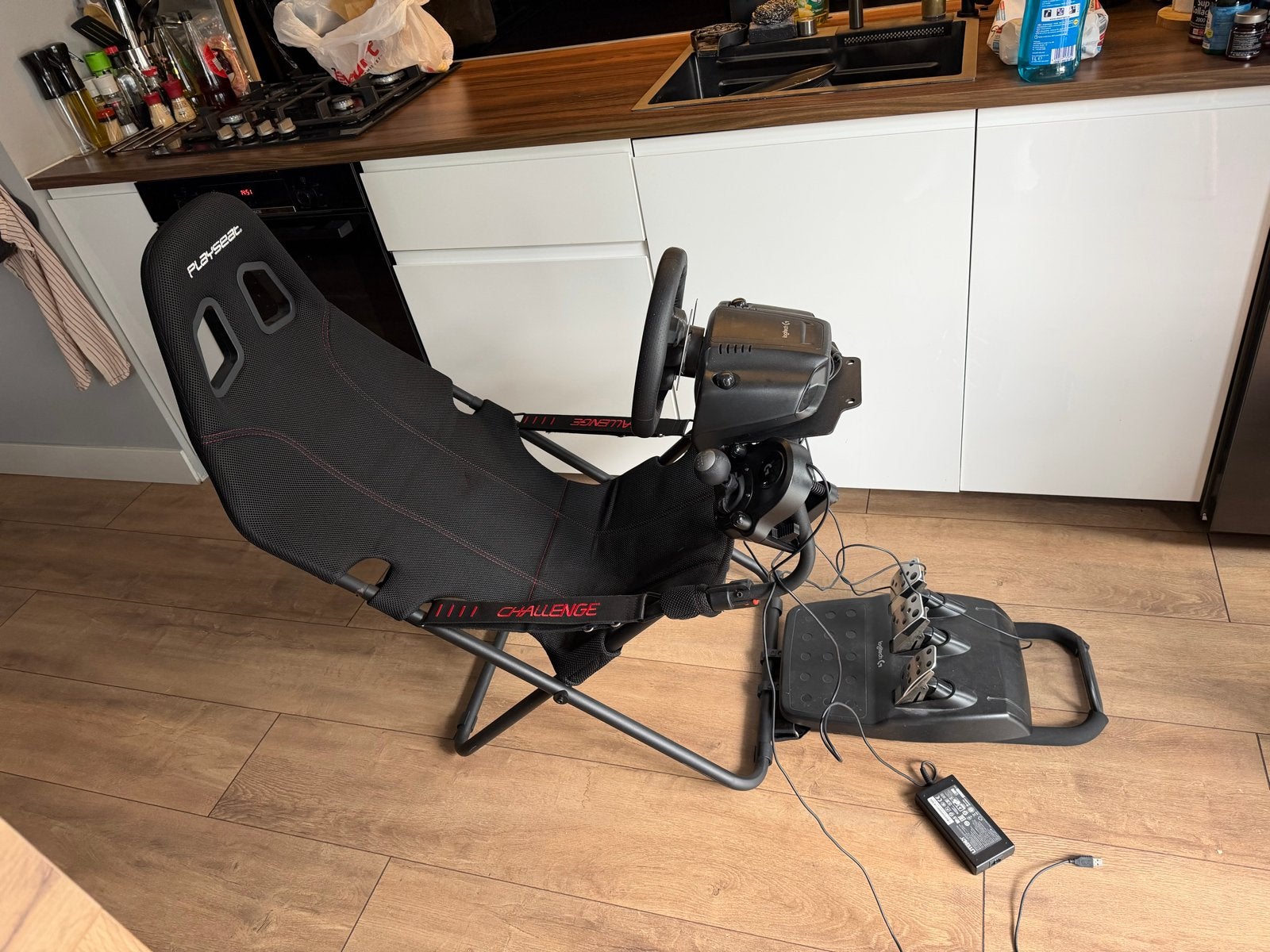 Playseat Challenge met Logitech G29 racestuur en pedalen, Spelcomputers en Games, Spelcomputers | Overige, Ophalen, Overige merken