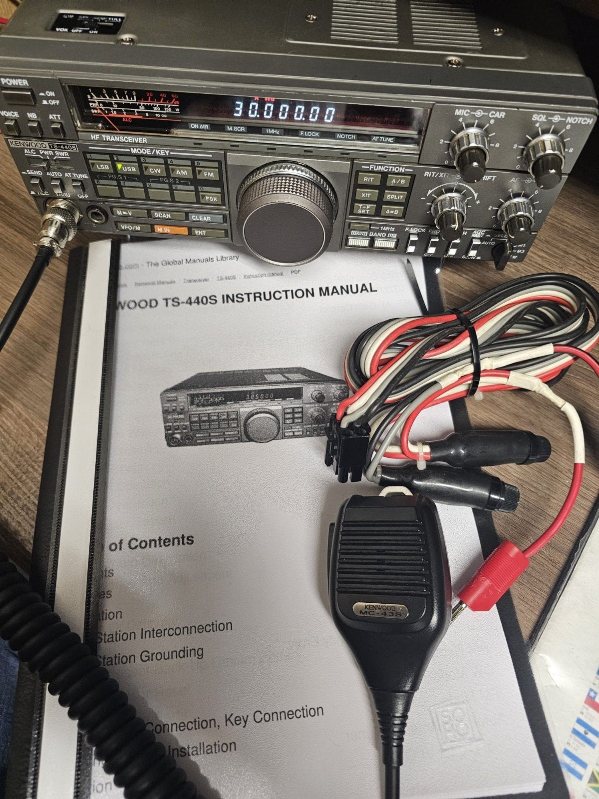 Kenwood ts 440 s, Telecommunicatie, Ophalen of Verzenden, Gebruikt, Zender en Ontvanger