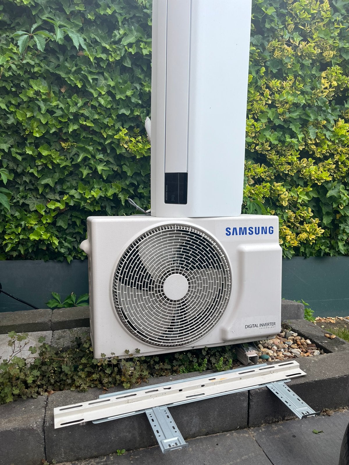 Samsung split airco, Witgoed en Apparatuur, Airco's, Wandairco, 3 snelheden of meer, Afstandsbediening, Ophalen
