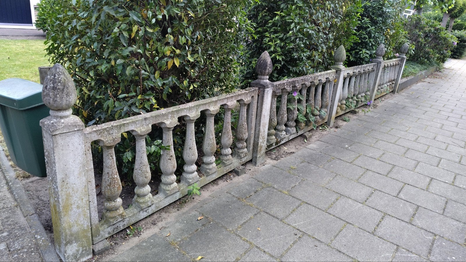 Beton hekje Brocante Italiaanse stijl, Ophalen, Gebruikt, Overige materialen, Overige typen