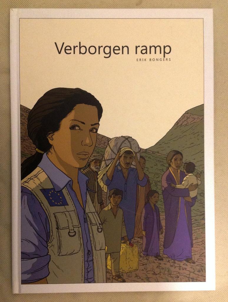 Verborgen Ramp Erik Bongers, Boeken, Stripboeken, Gelezen, Eén stripboek, Verzenden