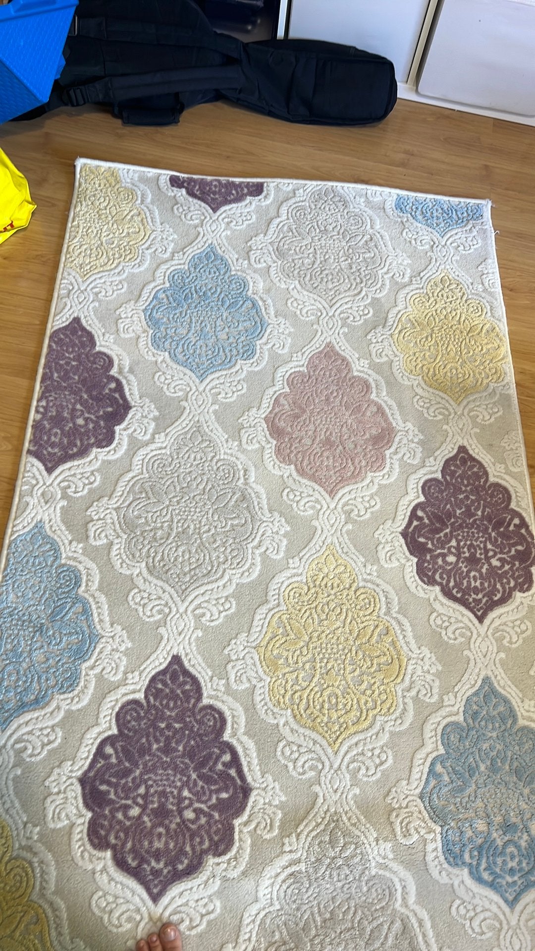 Vloerkleed / Loper 1x2,5 meter - Schoon en netjes, Huis en Inrichting, Stoffering | Tapijten en Kleden, Zo goed als nieuw, 50 tot 100 cm