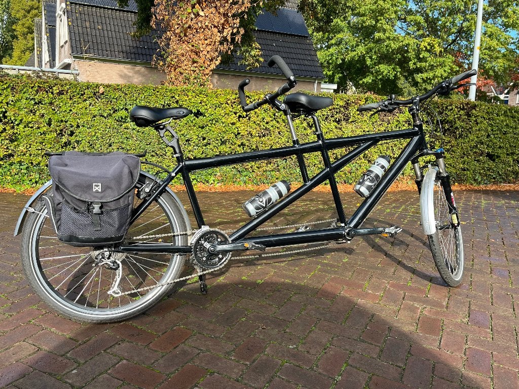 Fantastische tandem te koop, Fietsen en Brommers, Ophalen, Gebruikt, Velgrem, Minder dan 47 cm