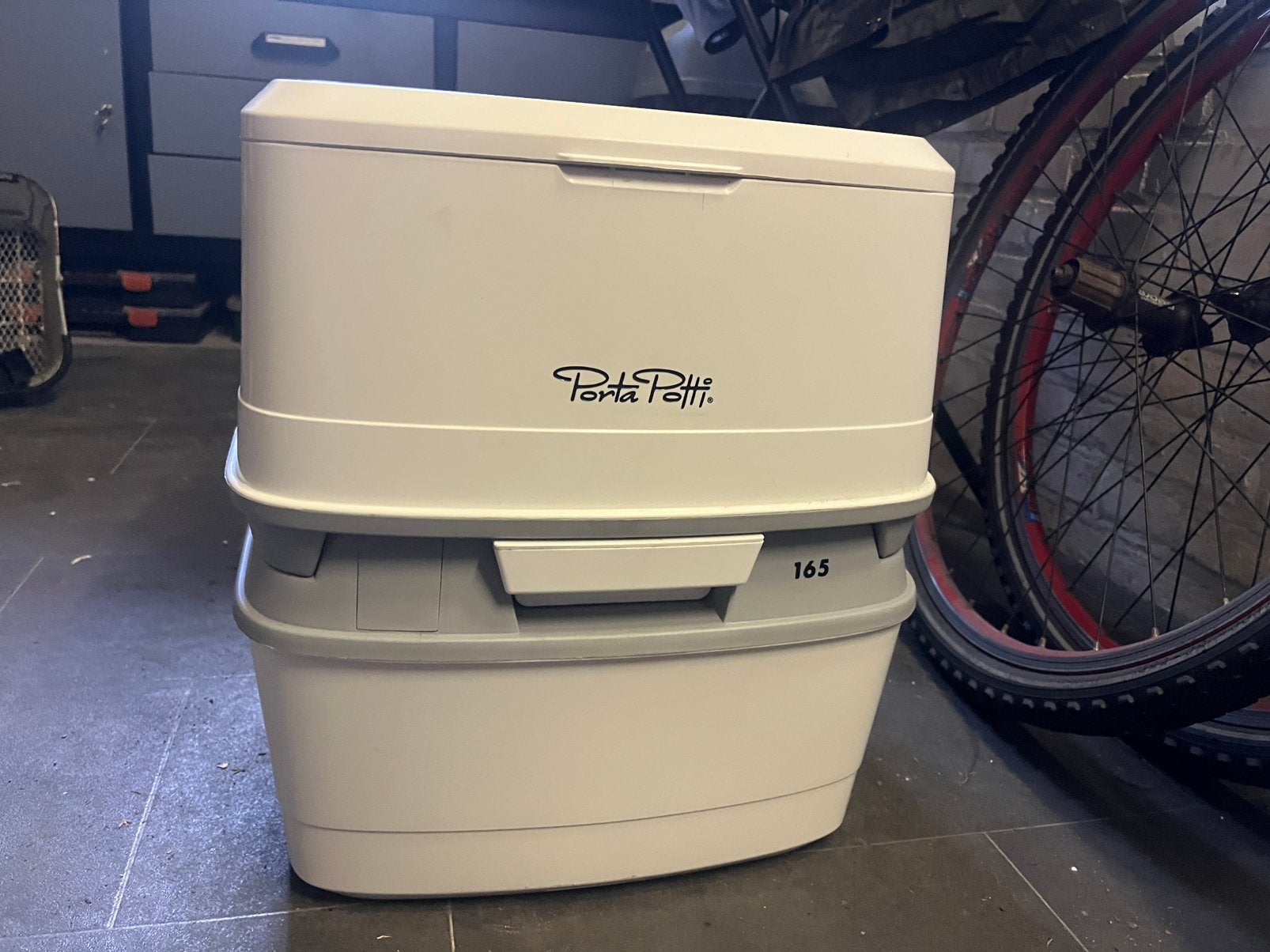 Porta pottie, Ophalen of Verzenden, Zo goed als nieuw