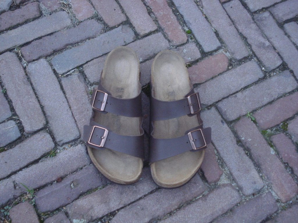 GRATIS VERZENDEN BRUINE ARIZONA BIRKENSTOCK SLIPPERS 42, Bruin, Verzenden, Birkenstock, Sneakers of Gympen
