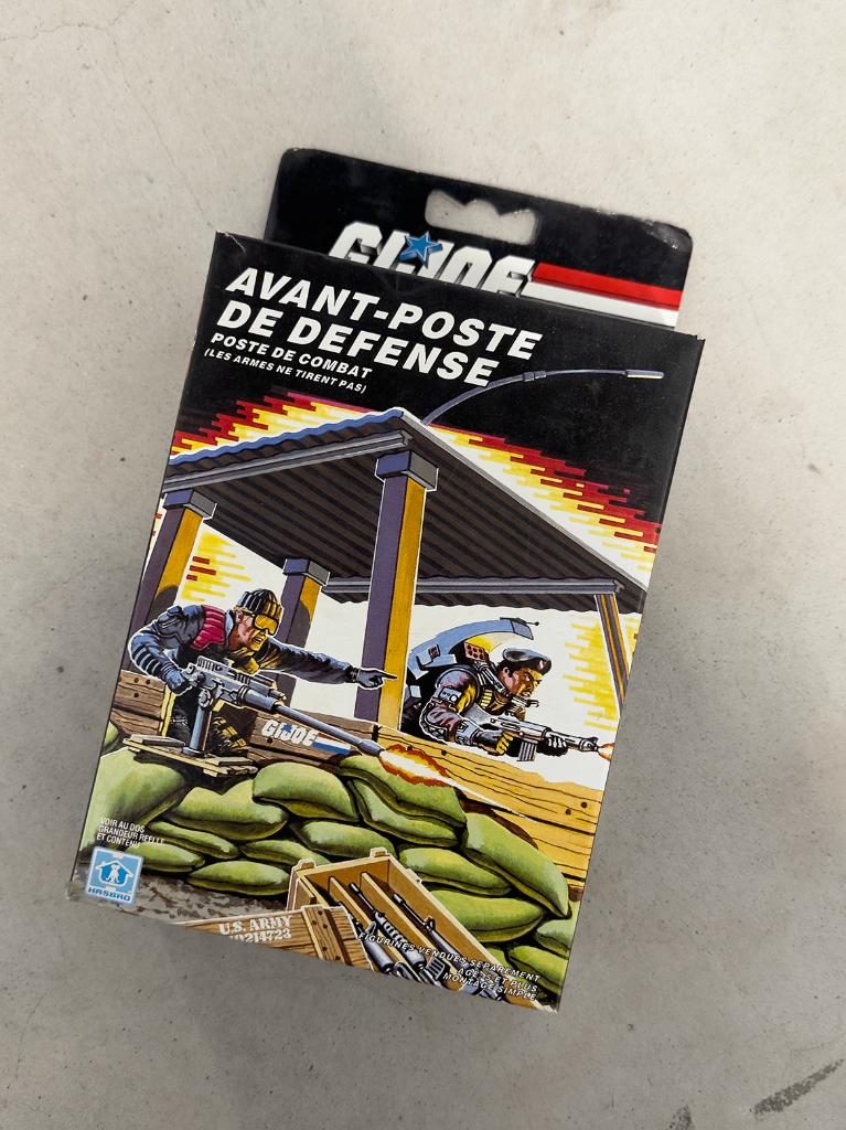 GI Joe Defence Post, compleet met originele doos., Ophalen of Verzenden, Gebruikt