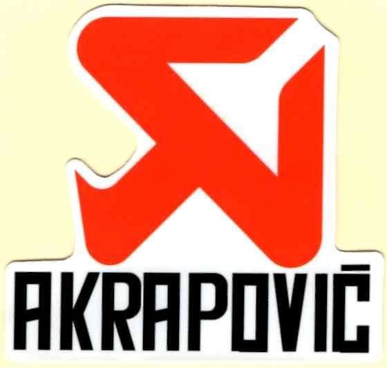 Akrapovic sticker #8, Verzenden