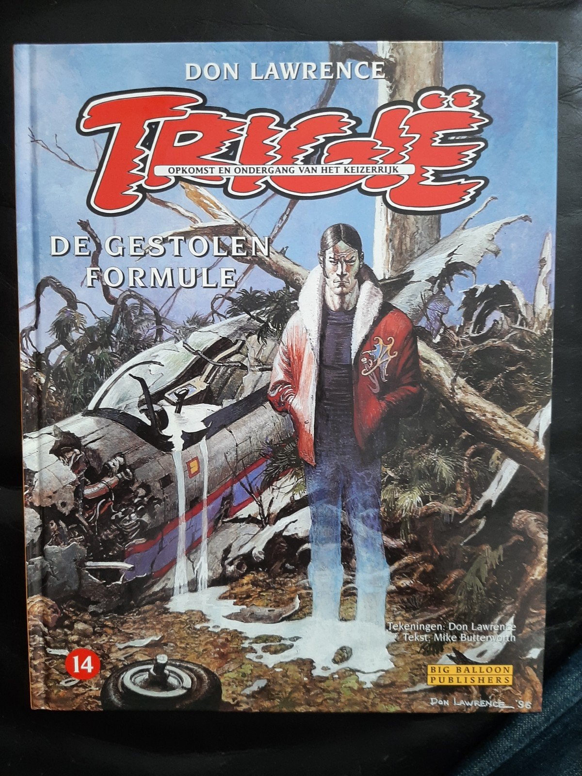 Trigie: De Gestolen Formule - Boek 14 (1997), Eén stripboek, Ophalen of Verzenden, Zo goed als nieuw
