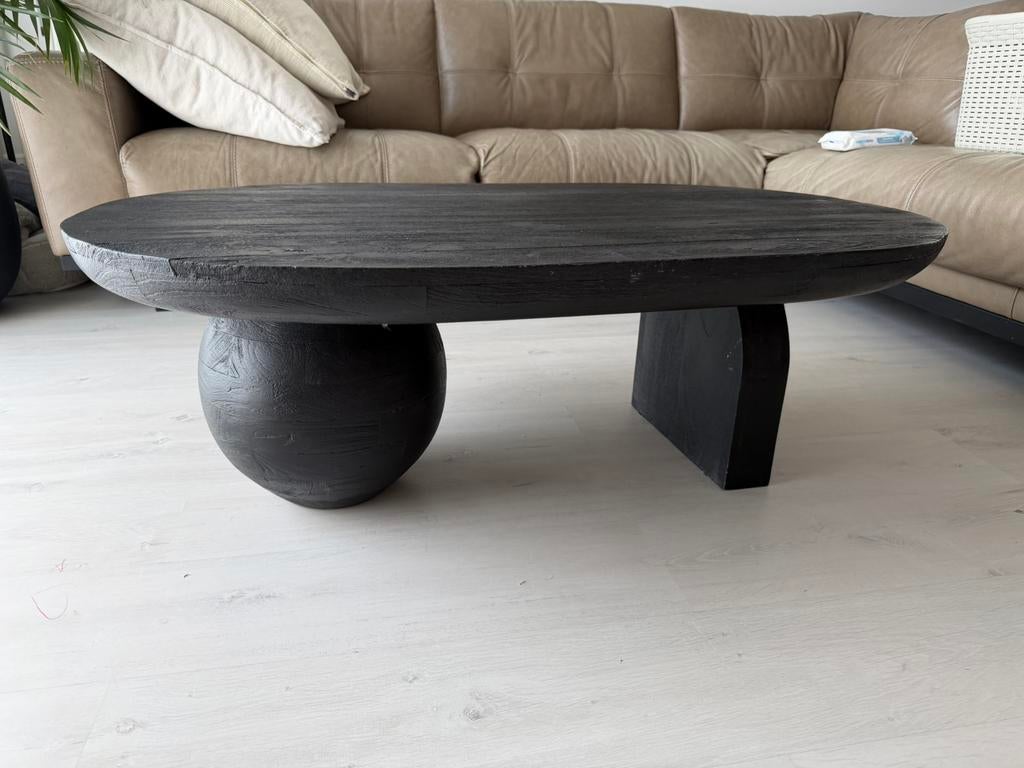 Salontafel WOOOD, Huis en Inrichting, Tafels | Salontafels, Ophalen, 50 tot 100 cm, Zo goed als nieuw, Minder dan 50 cm