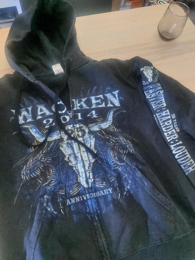 WOA Vest 2014 & 2012 - SummerBreeze 2008, Zwart, Wacken Open Air, Overige maten, Ophalen of Verzenden
