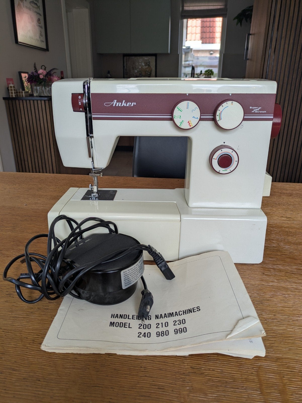 Naaimachine Anker, Hobby en Vrije tijd, Naaimachines en Toebehoren, Ophalen of Verzenden, Gebruikt, Naaimachine, Overige merken