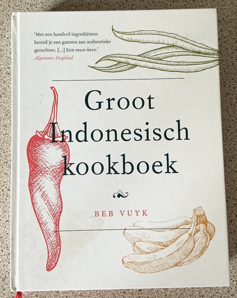 Groot Indonesisch kookboek - Beb Vuyk, Azië en Oosters, Ophalen of Verzenden, Zo goed als nieuw, Beb Vuyk