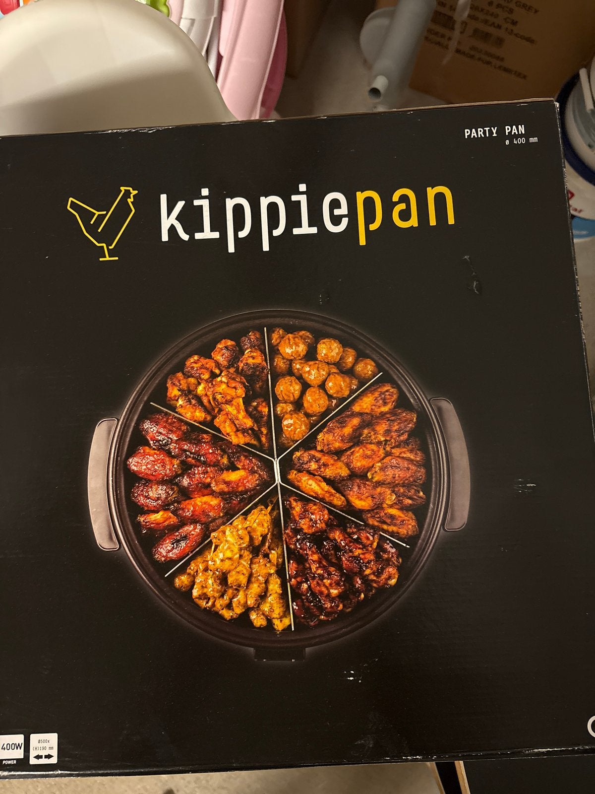 Kippiepan Party Pan - Ideaal voor feestjes!, Ophalen of Verzenden, Nieuw