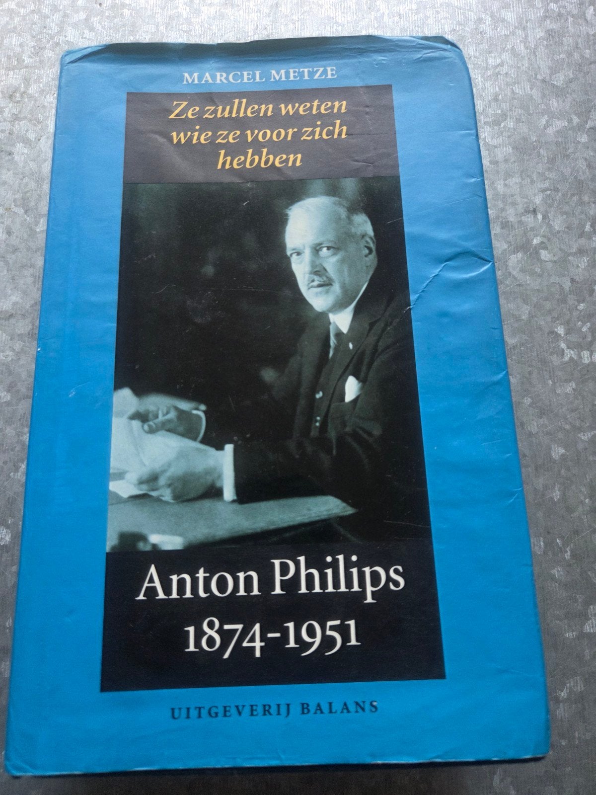Anton Philips 1874-1951 - Marcel Metze, Boeken, Ophalen of Verzenden, Gelezen, Marcel Metze, Overige