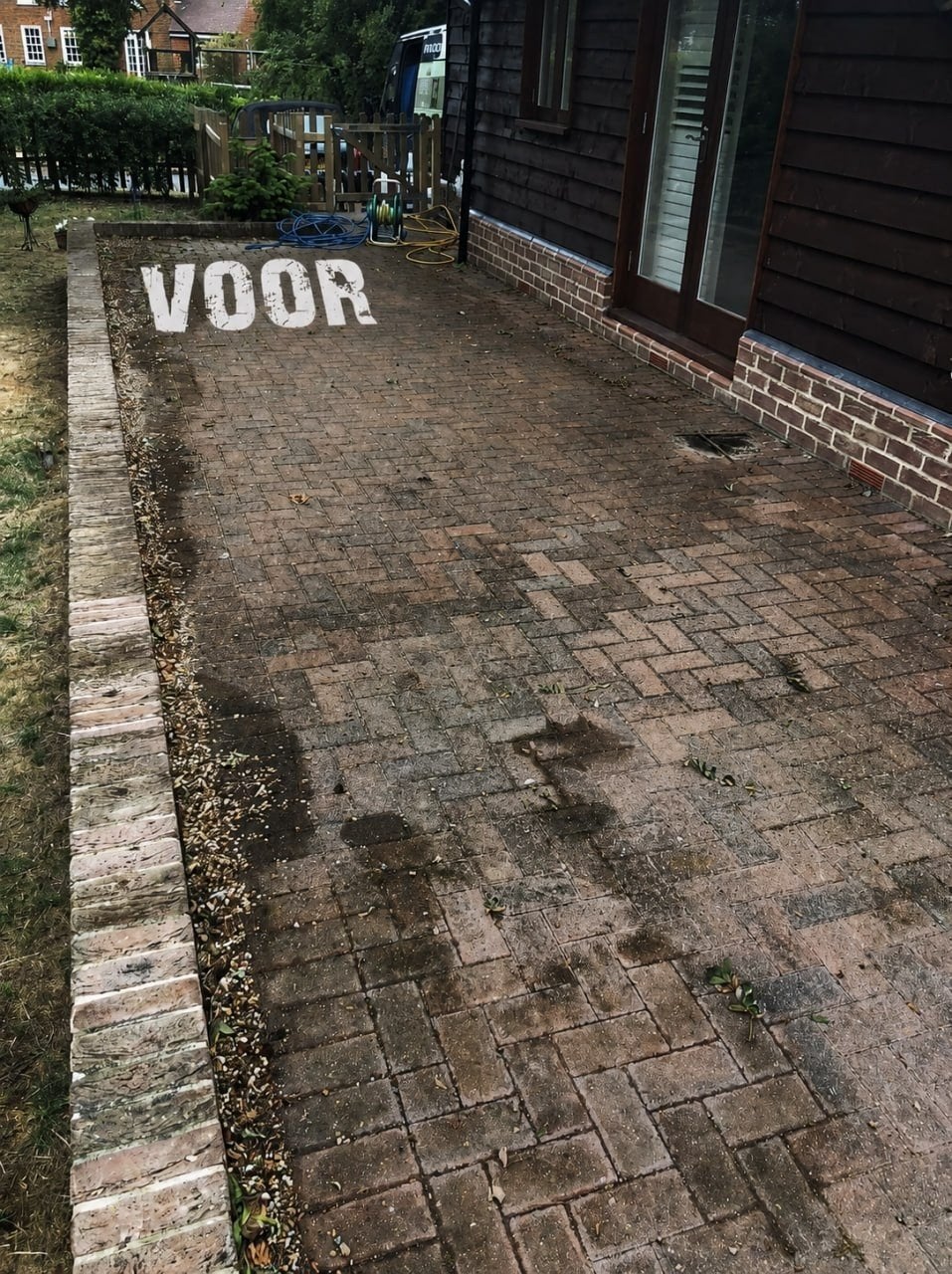 Professionele Terras- en Bestratingsreiniging aan Huis, Ophalen