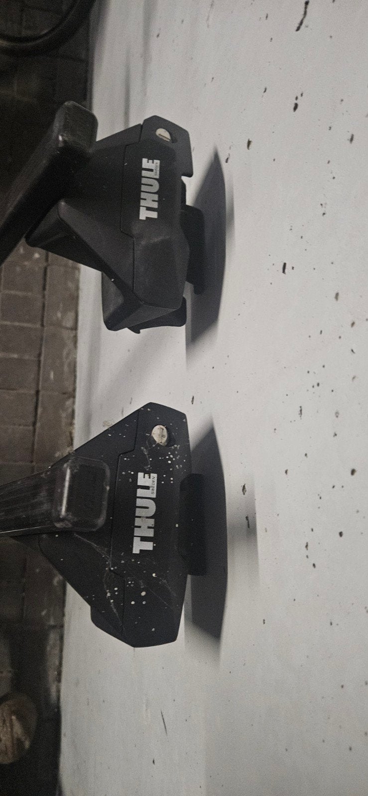 Set Thule Dakdragers, Auto diversen, Dakdragers, Ophalen, Gebruikt