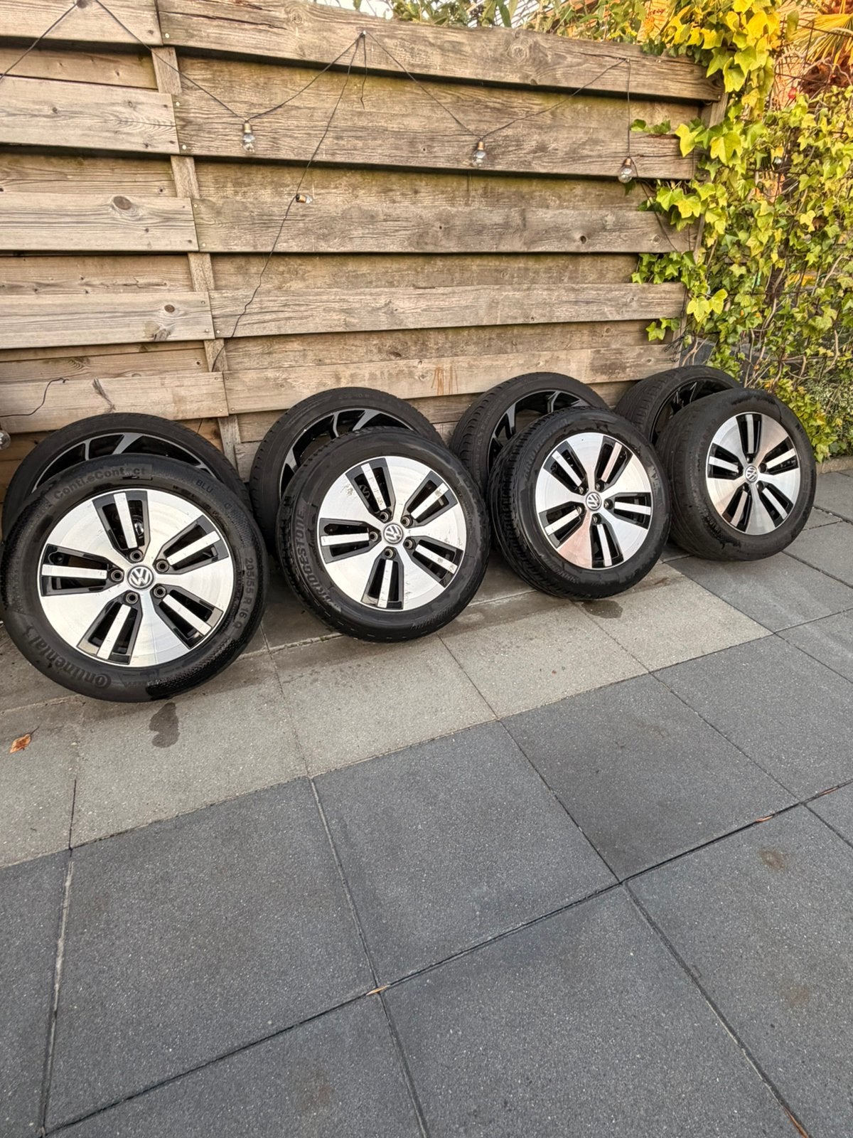 VW Golf 7 8 GTE Astana velgen 16 inch met ZGAN banden 5x112, 19 inch, 245 mm, Banden en Velgen, Winterbanden