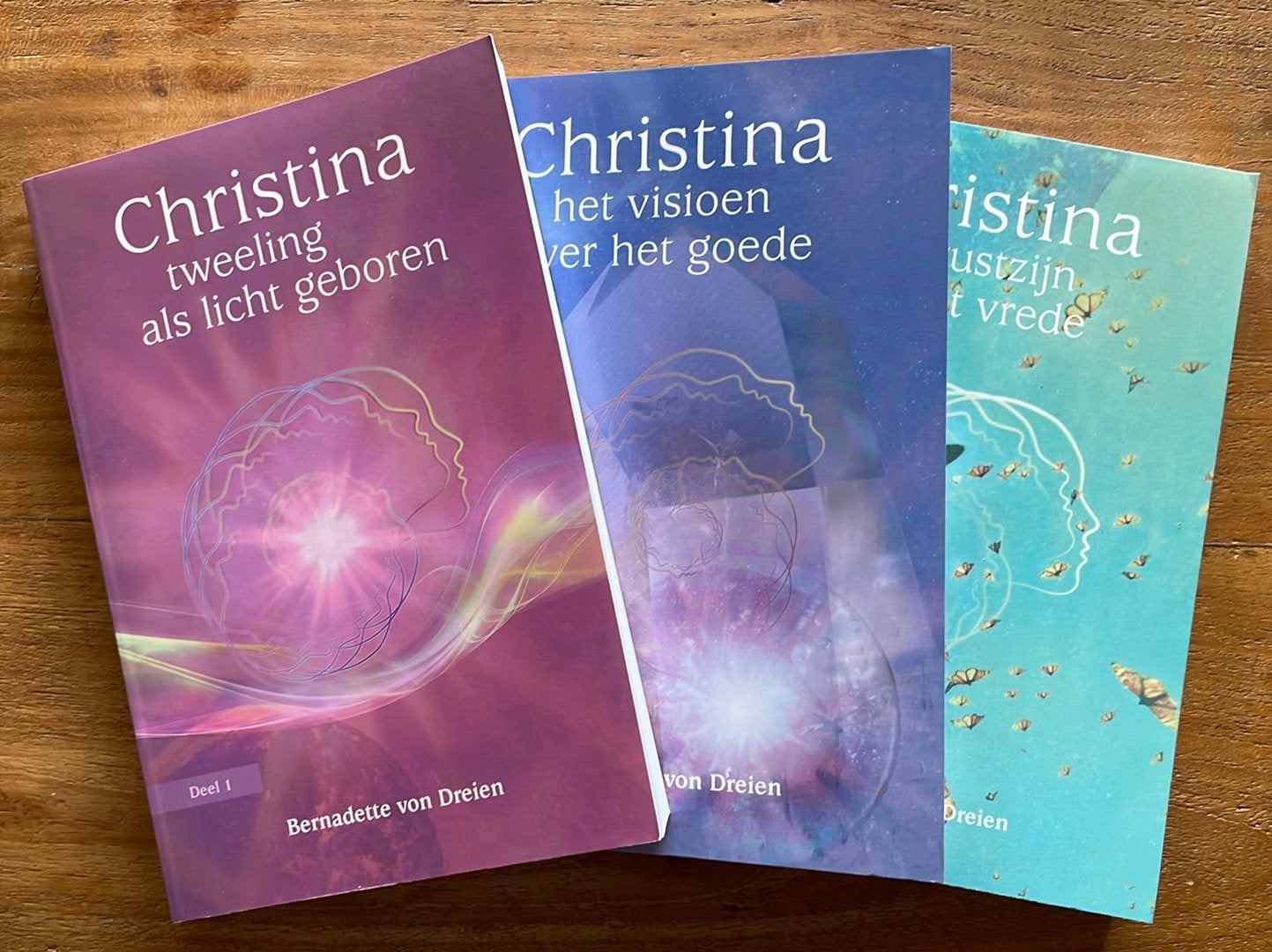 3x Christina: Tweeling Licht Geboren, Het Visioen, Bewustzi, Ophalen of Verzenden, Nieuw, Spiritualiteit algemeen, Achtergrond en Informatie
