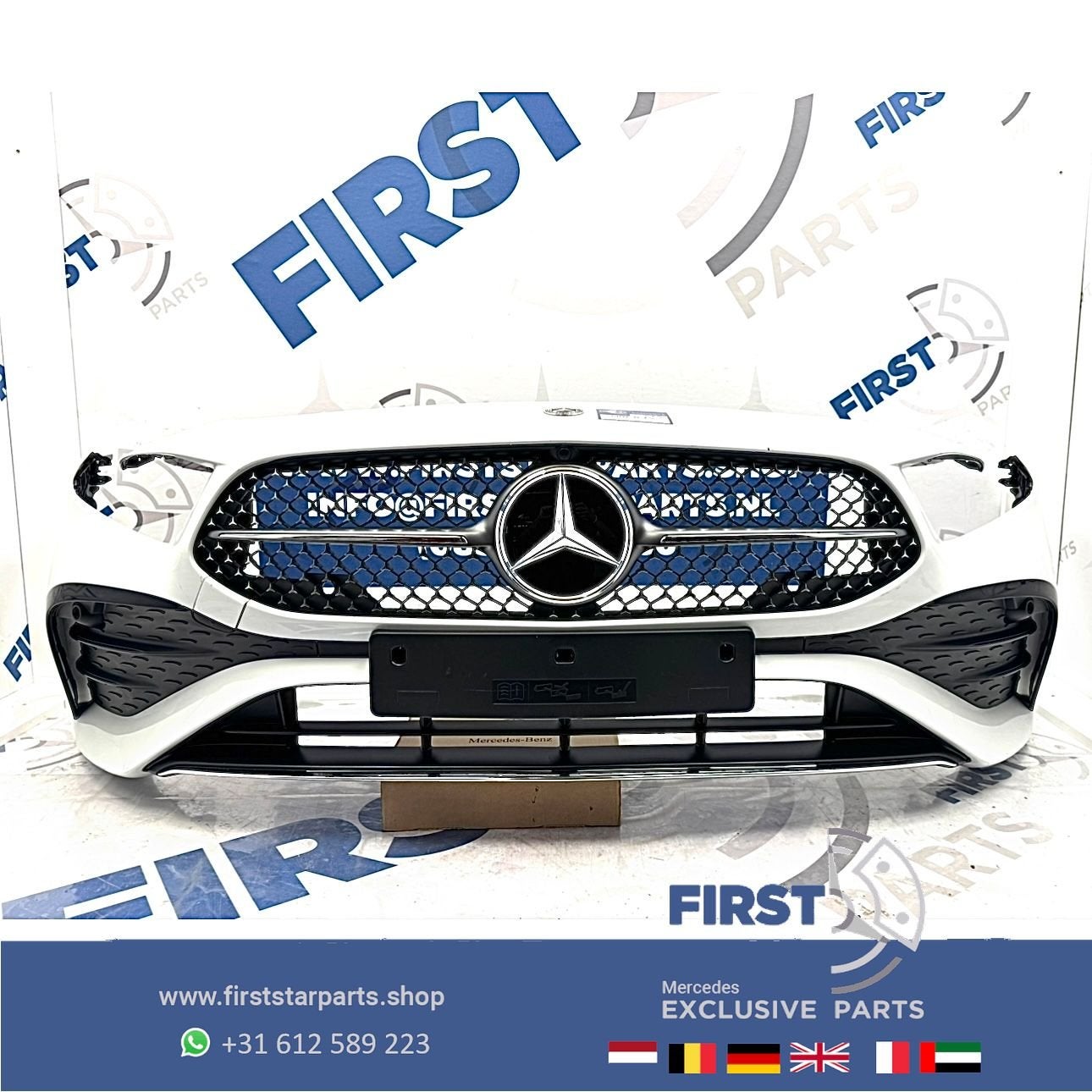 W177 FACELIFT BUMPER AMG A1778858705 VOORBUMPER COMPLEET 202, Auto-onderdelen, Carrosserie en Plaatwerk, Gebruikt, -, Voor, Ophalen of Verzenden