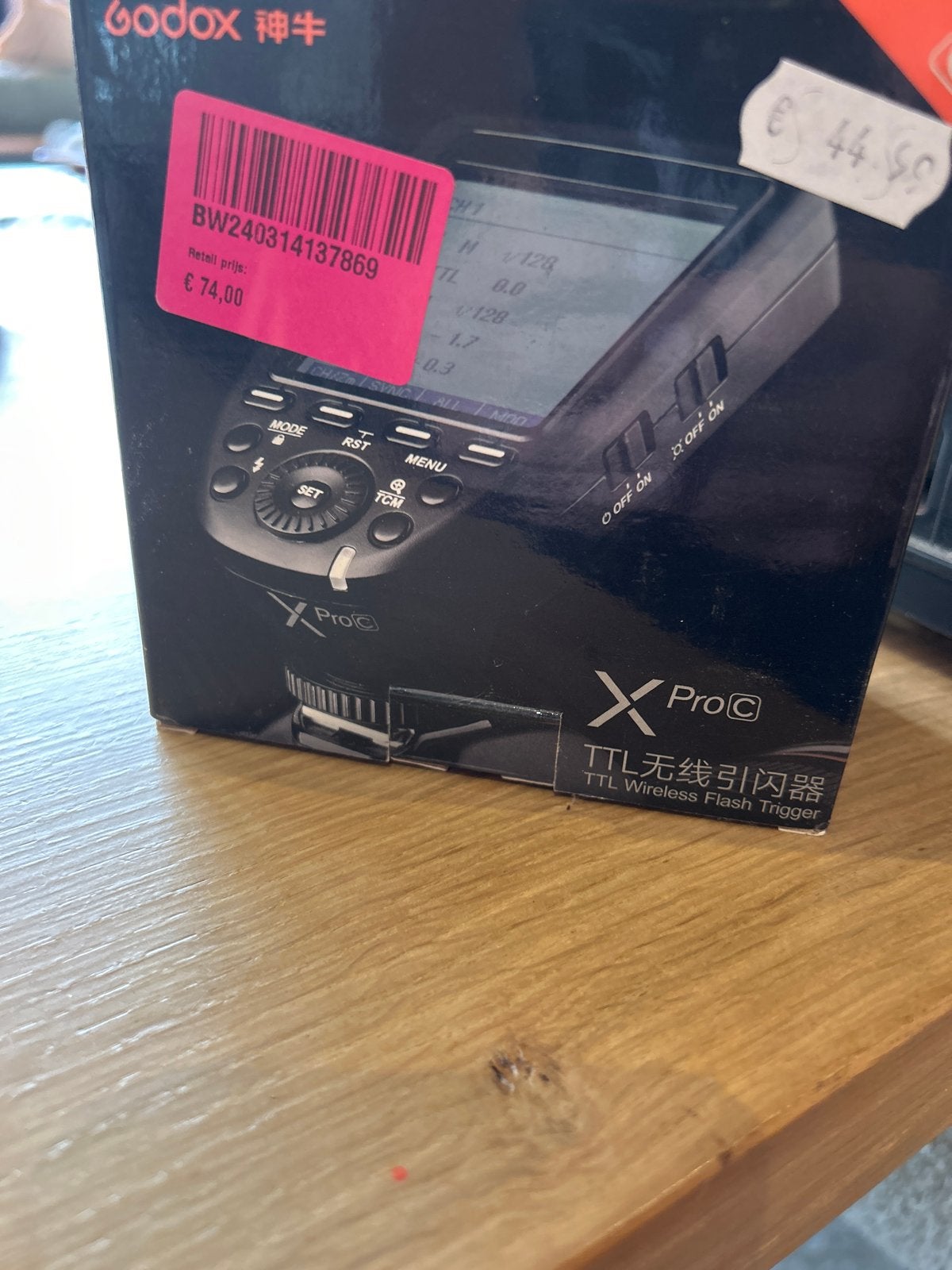 3x Godox XProC TTL Draadloze Flitser Trigger voor Canon, Canon, Nieuw, Ophalen of Verzenden, Trigger/ontvanger